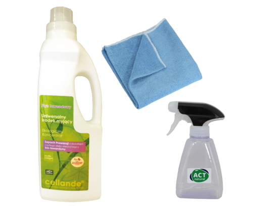 ?Zestaw lawendowy do sprzątania