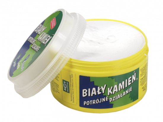 Biały Kamień z gąbką