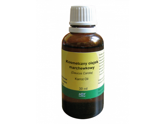 Marchewkowy olejek kosmetyczny