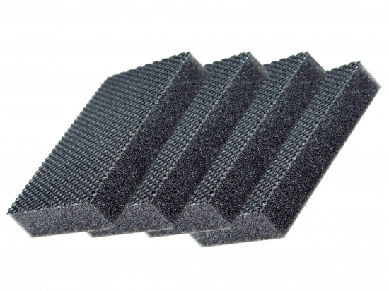 4-pak 'Klinerki' czarne gąbki