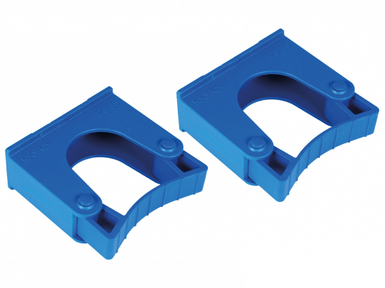 Wieszaki do mopa / szyny (2 szt.) niebieskie