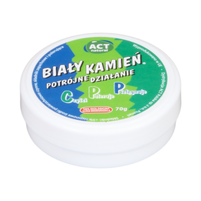 Mini Biały Kamień z gąbką