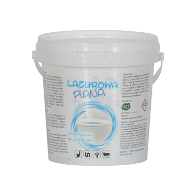 'Lazurowa Piana' - proszek do sanitariatów