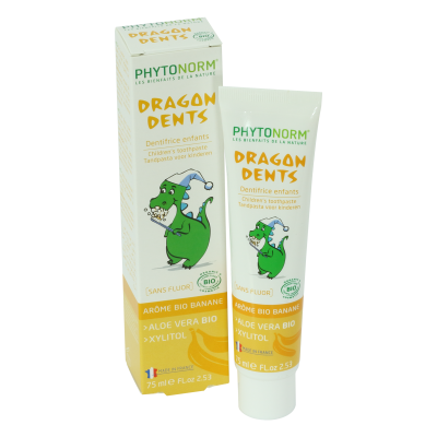 BIO Pasta do zębów dla dzieci / banan