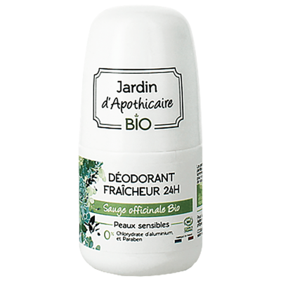 Deo Roll-on szałwia Jardin d'Apothicaire BIO