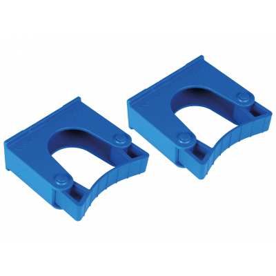 Wieszaki do mopa / szyny (2 szt.) niebieskie